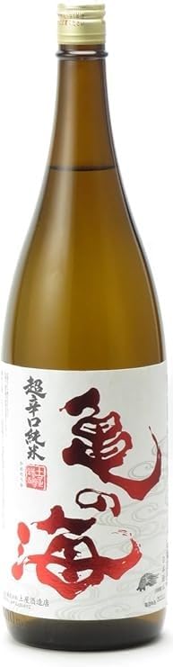 Amazon.co.jp: 亀の海 超辛口 純米 1800ml : 食品・飲料・お酒